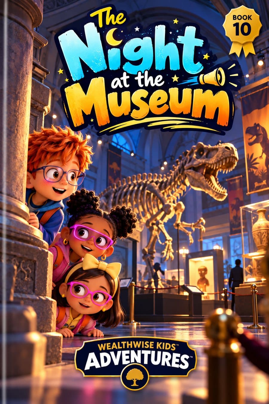 Cover art for The Night at the Museum, Book 10