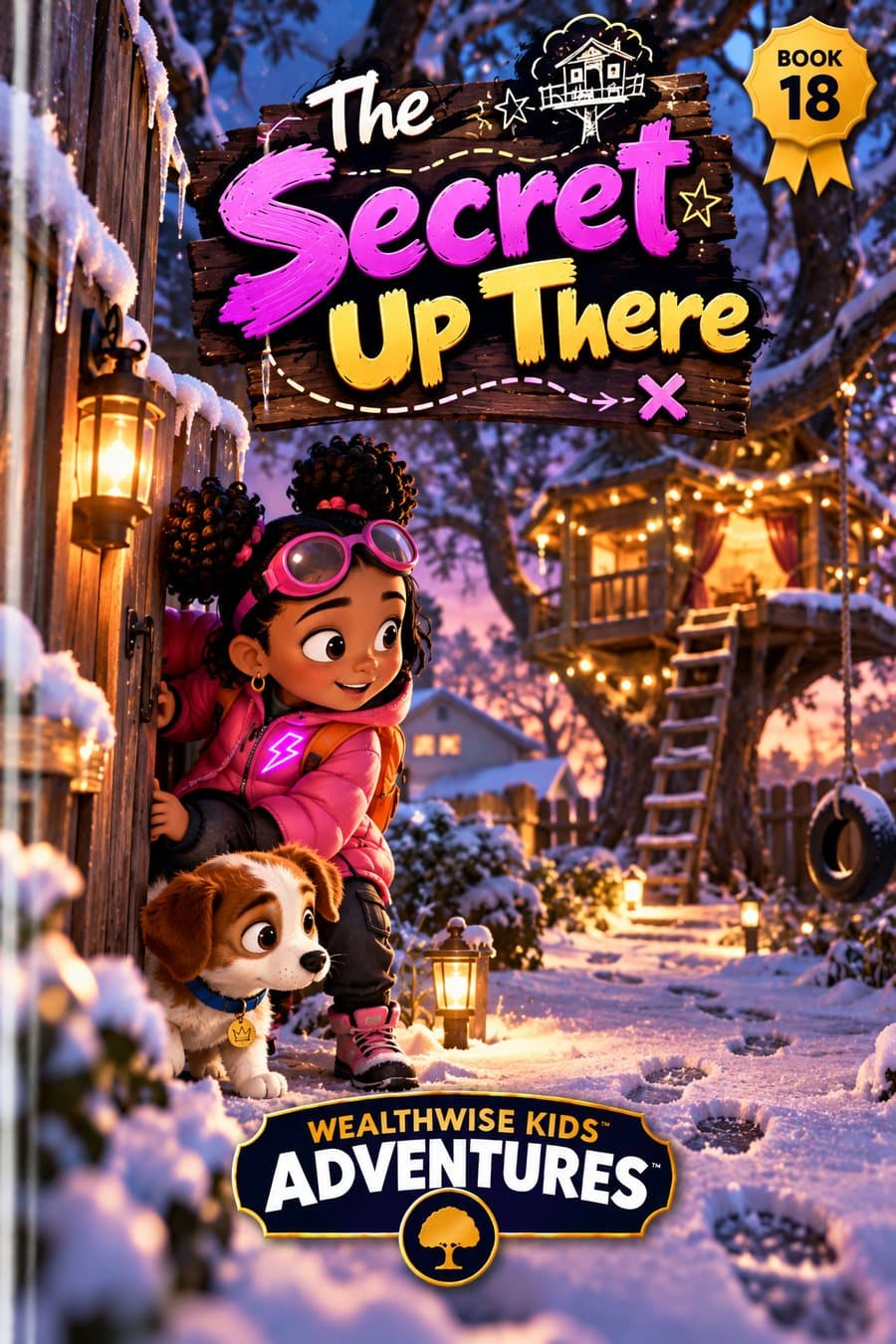 Cover art for The Secret Up There, Book 18