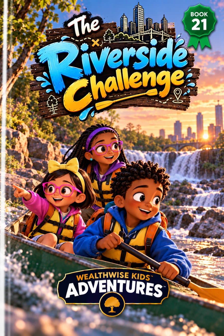 Cover art for The Riverside Challenge, Book 21