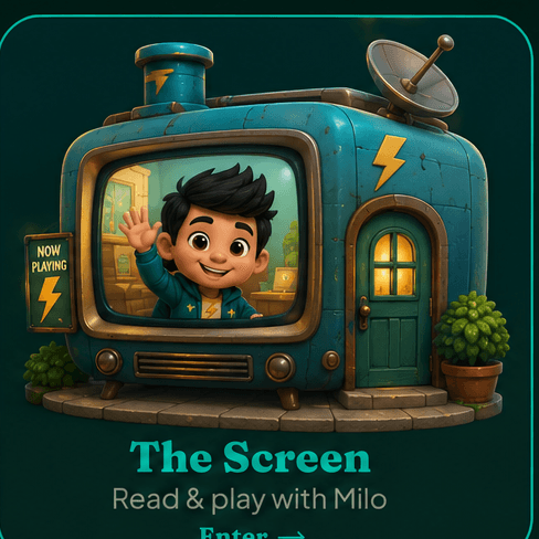 The Screen — Read & play with Milo